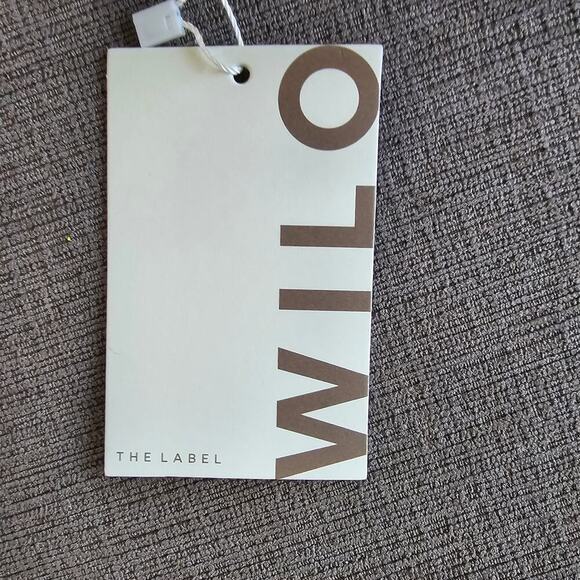 NWT Wilo The Label Women's Butter Yellow 2 Piece Bikini Swimsuit Set Size Small - Picture 6 of 8